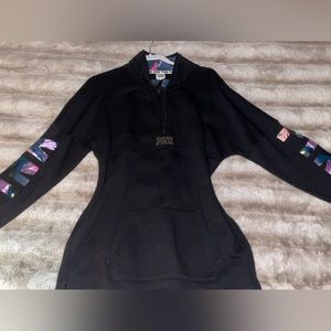 cute PINK quarter zip